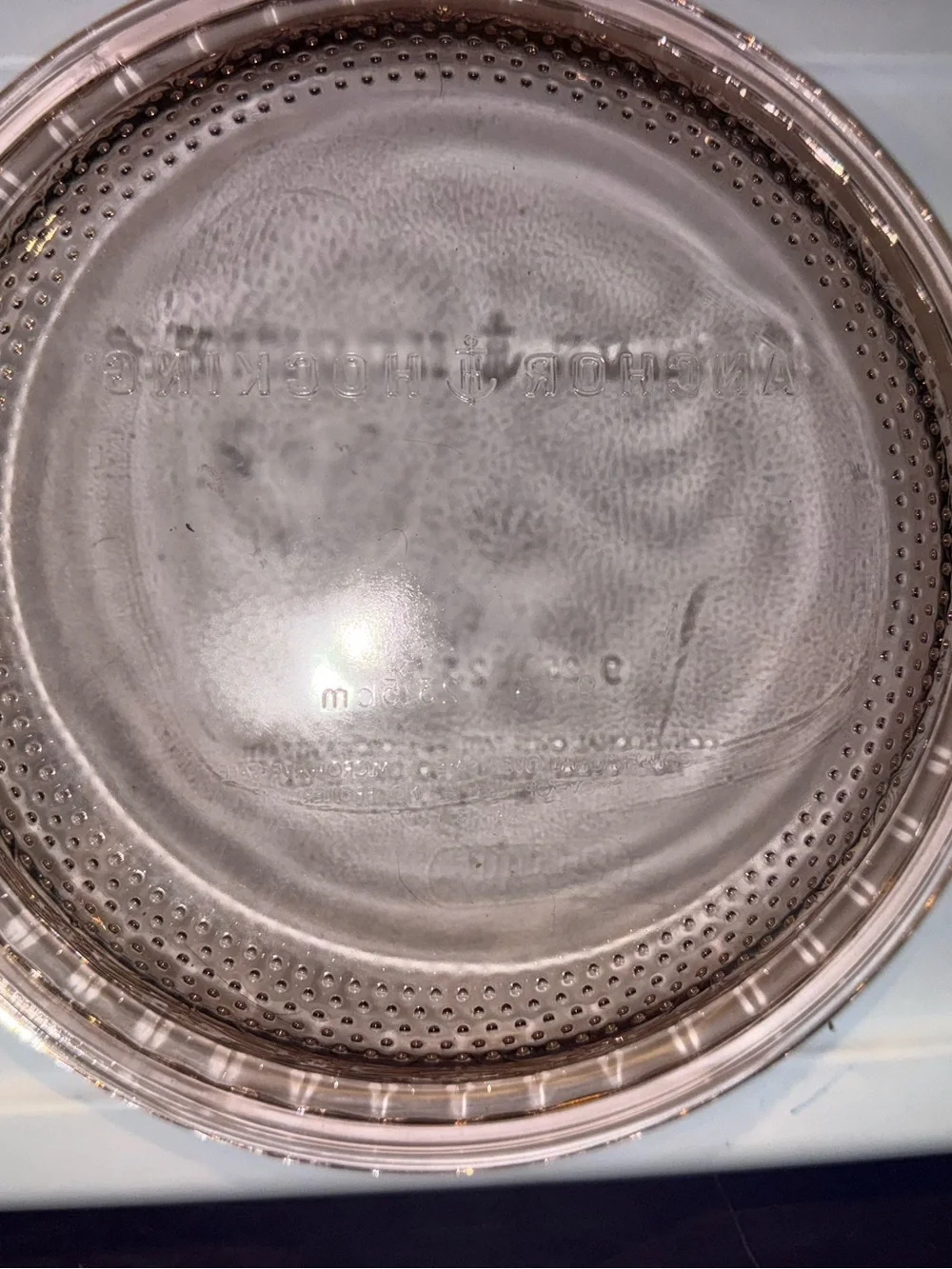 Anchor hocking pie plate